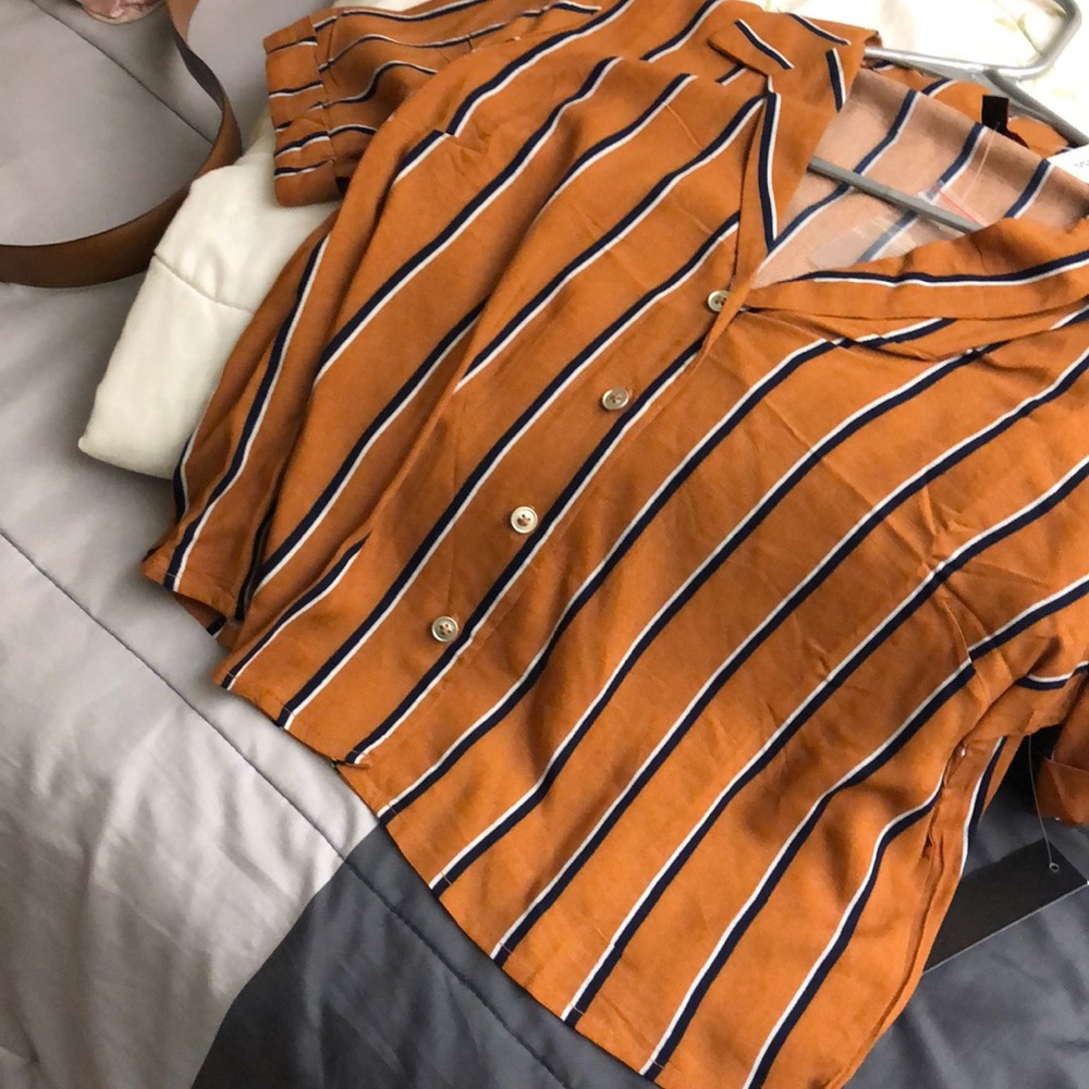 Stripe crop top